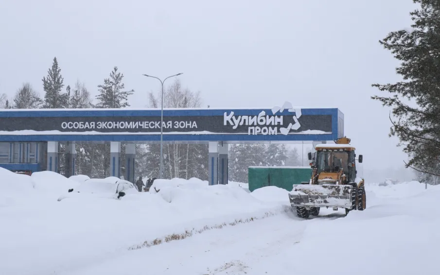 Строительная готовность инфраструктуры на госплощадке  ОЭЗ «Кулибин» в Дзержинске достигла 70%